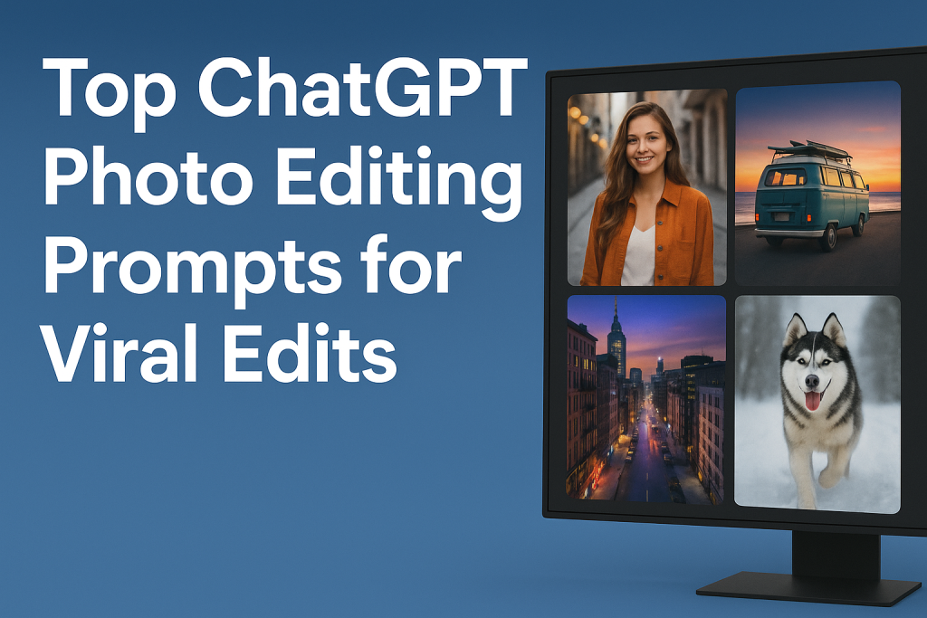 Top Chat GPT Photo Editing Prompts for Viral Edits in 2025