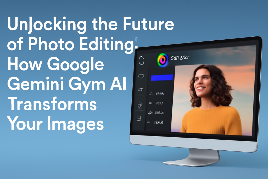 Unlocking the Future of Photo Editing How Google Gemini Gym AI Transforms Your Images