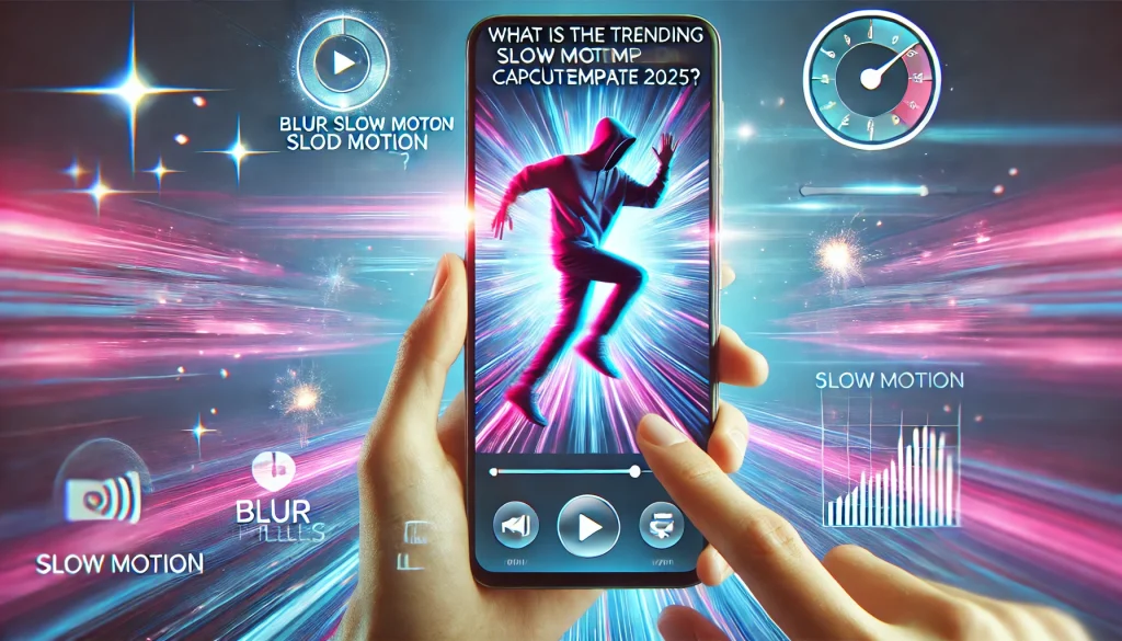 What is the Trending Blur Slow Motion Template 2025