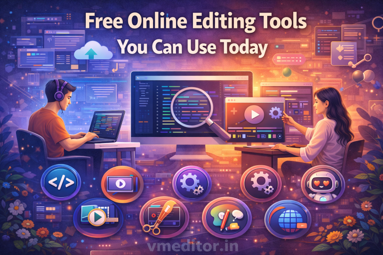 Free Online Editing Tools You Can Use Today