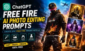 ChatGPT Free Fire AI Photo Editing Prompts