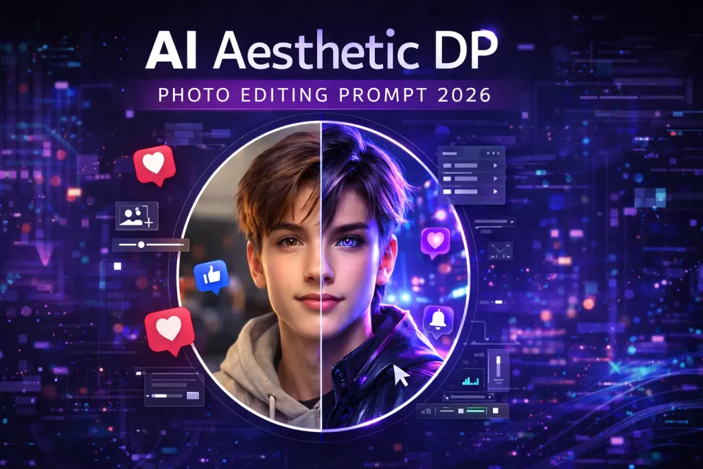 AI Aesthetic DP Photo Editing Prompt