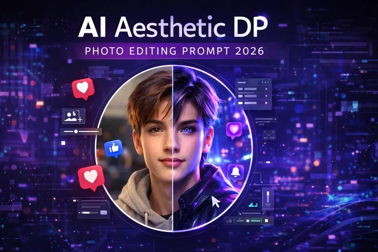 AI Aesthetic DP Photo Editing Prompt 2026