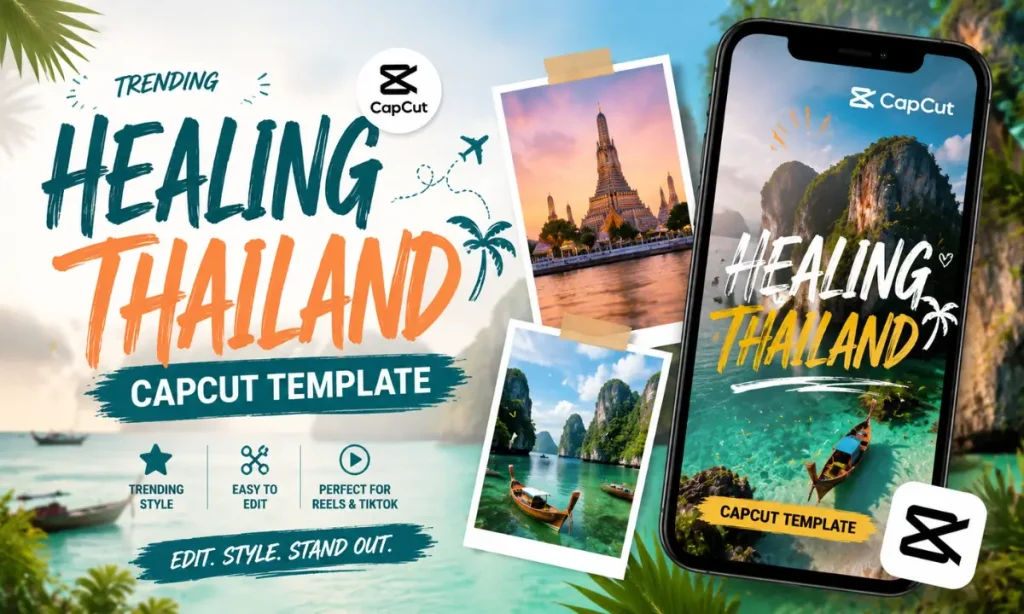 Healing Thailand CapCut Template