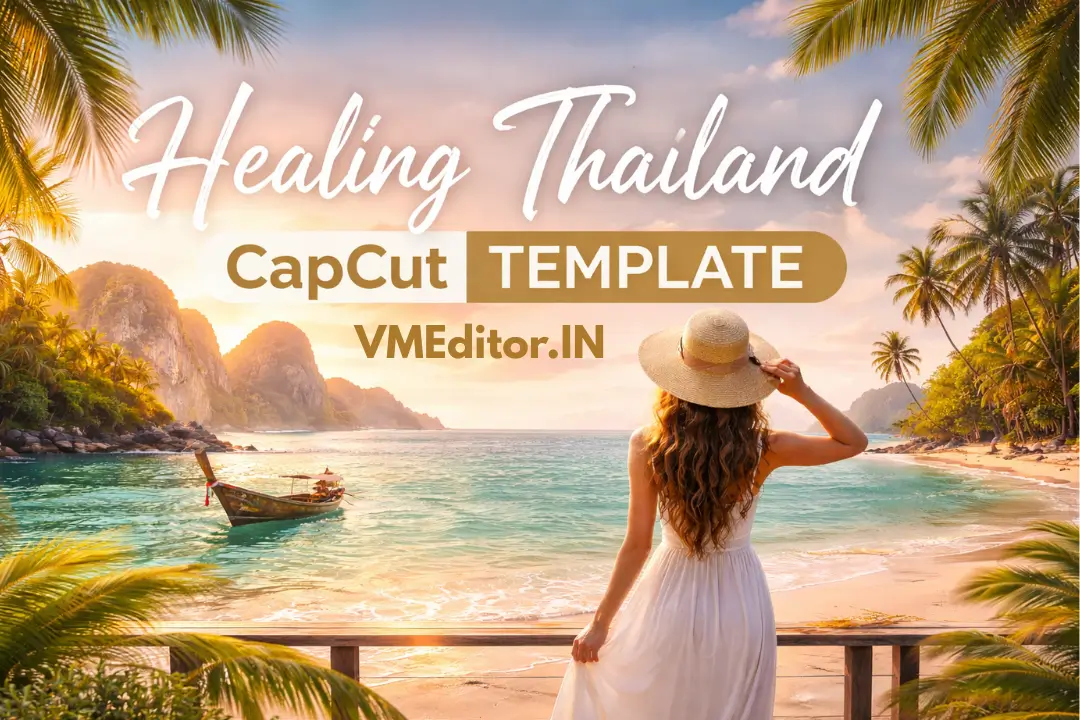 Healing Thailand CapCut Template Free Link 2026 VM Editor
