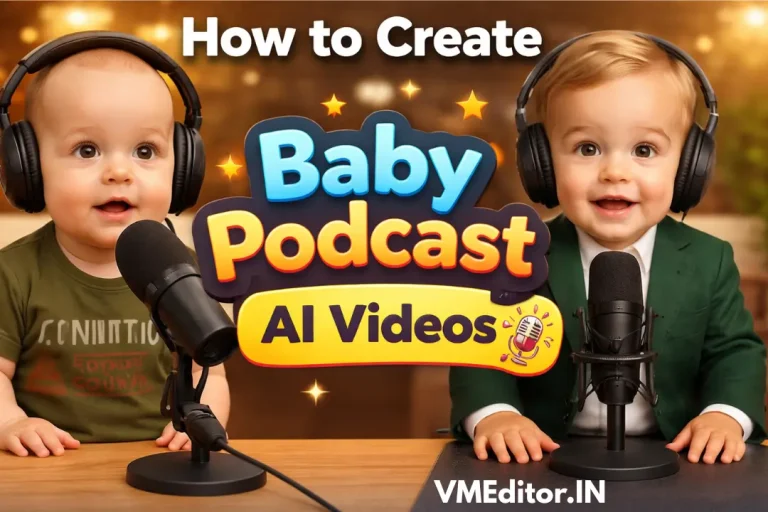 Baby Podcast AI Video