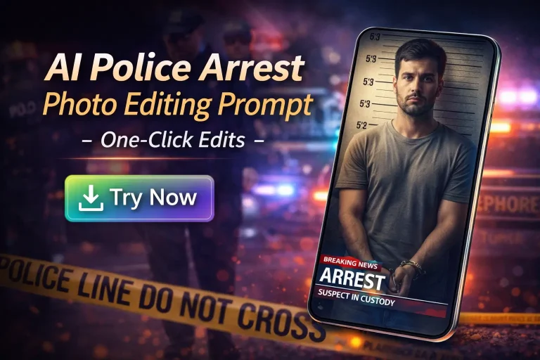 AI Police Arrest Photo Prompt