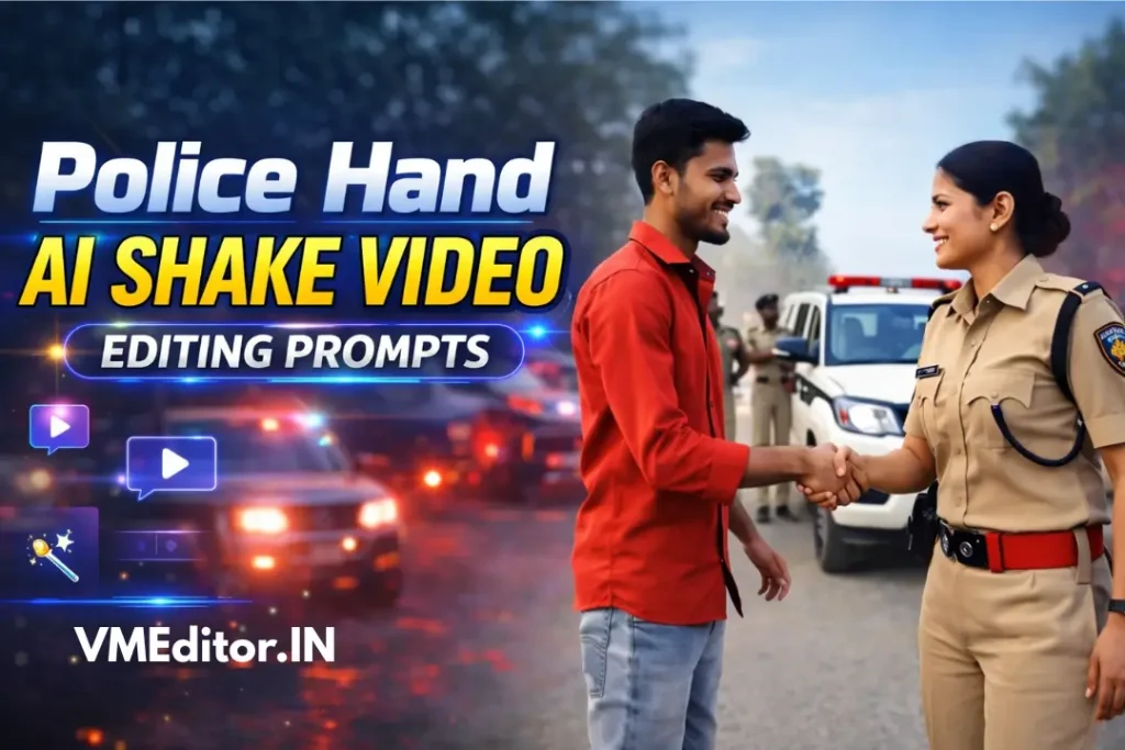 Police Hand Ai Shake Video Editing Prompt