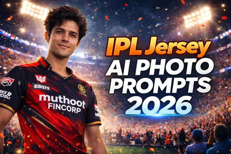 IPL jersey Ai Photo prompt