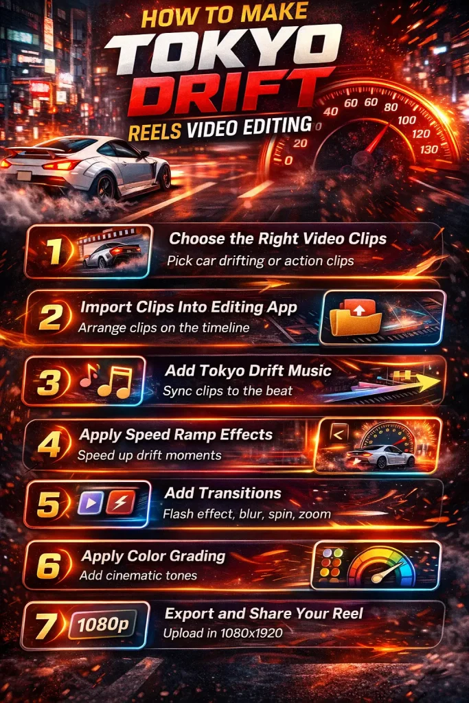 Tokyo Drift Reels