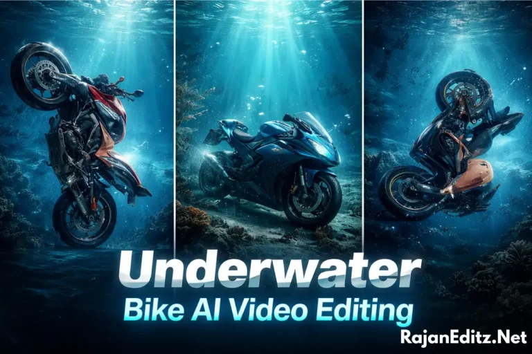 Underwater Bike Ai Video Editing