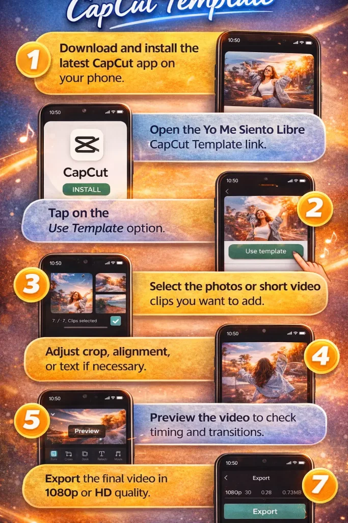 Yo Me Siento Libre template