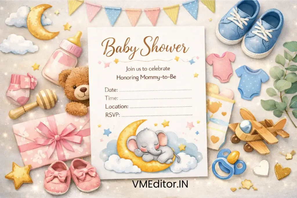 Baby Shower Invitation Template