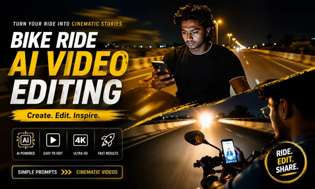 Bike Ride AI Video Editing
