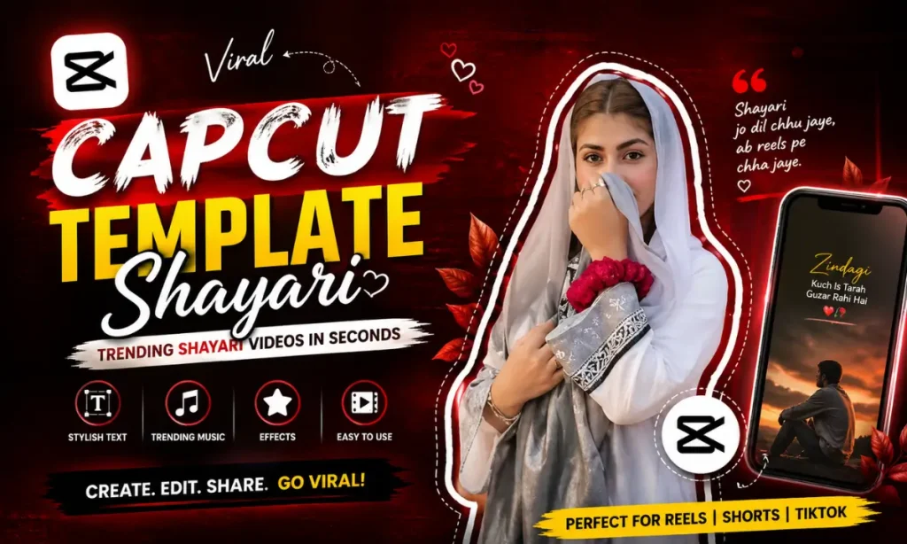 Capcut Template Shayari