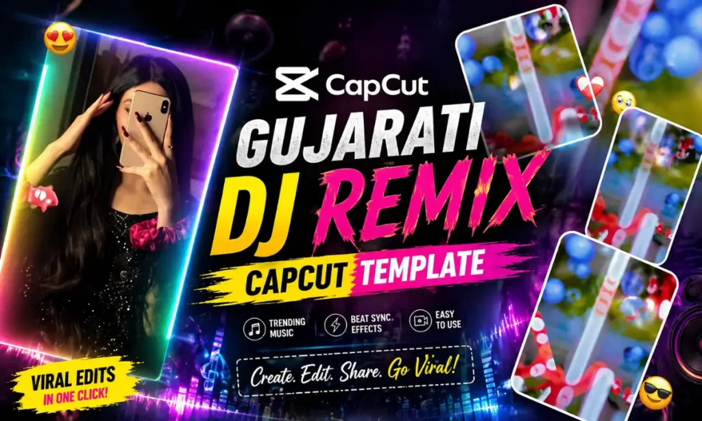 Gujarati Dj Remix Capcut Template