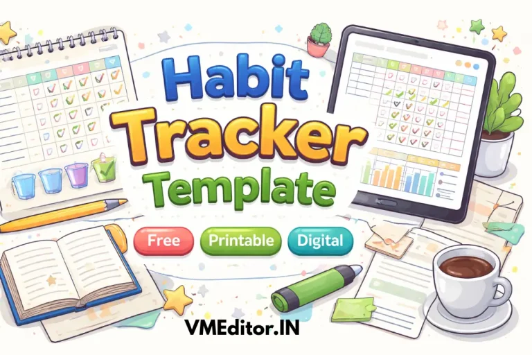 Habit Tracker Template