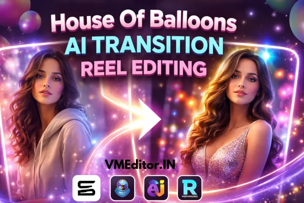 House Of Balloons Ai Transition Reel Editing