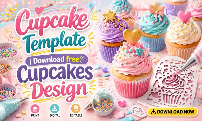 cupcake template