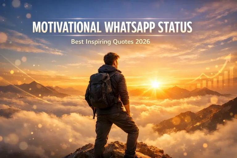 Motivational WhatsApp Status | Best Inspiring Quotes 2026