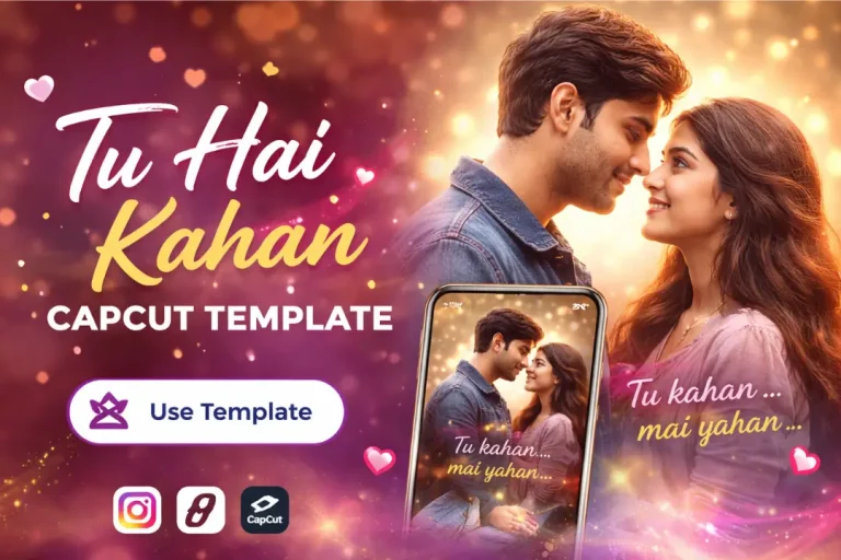 Tu Hai Kahan CapCut Template