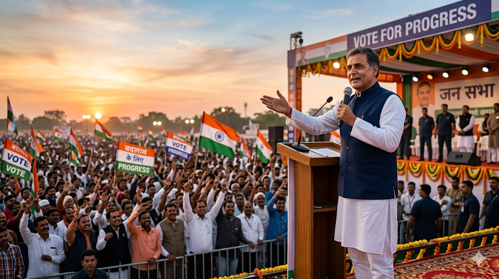 Bihar Election Party AI Photo Editing Prompt