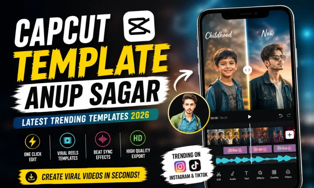 CapCut Template Anup Sagar
