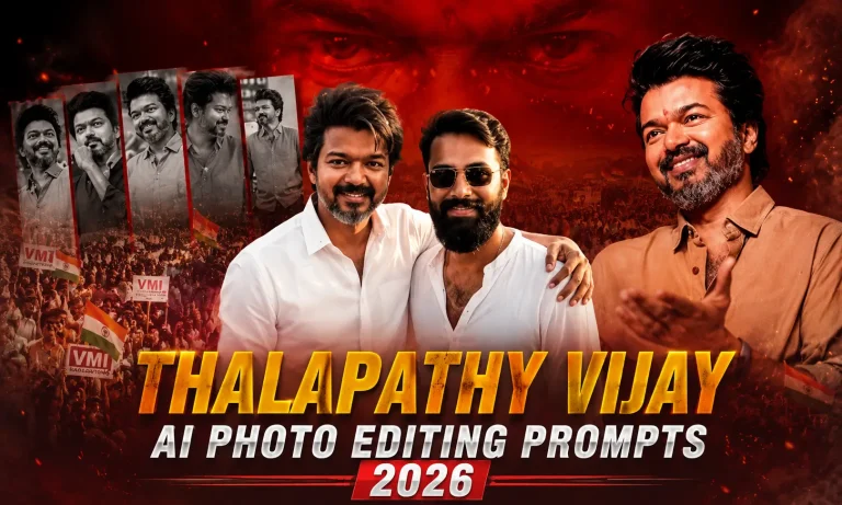Thalapathy Vijay AI Photo Editing Prompts | Viral Image 2026