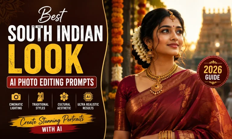 Best South Indian Look AI Photo Editing Prompts 2026