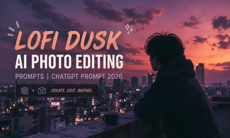 Lofi Dusk AI Photo Editing Prompts | ChatGPT Prompt 2026