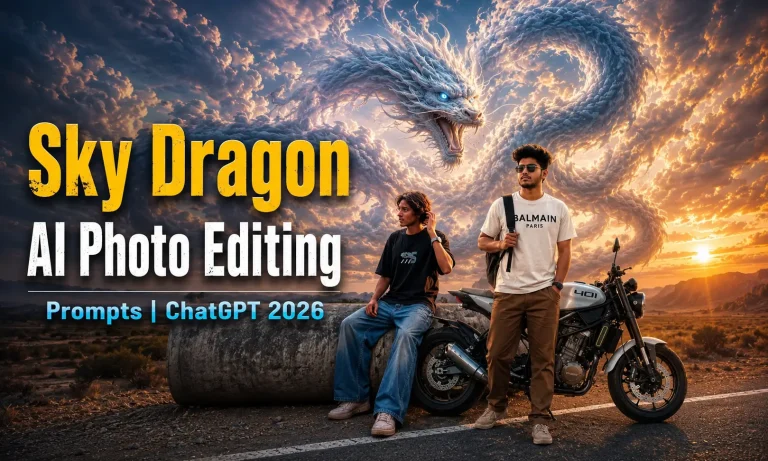 Sky Dragon AI Photo Editing Prompts | ChatGPT 2026