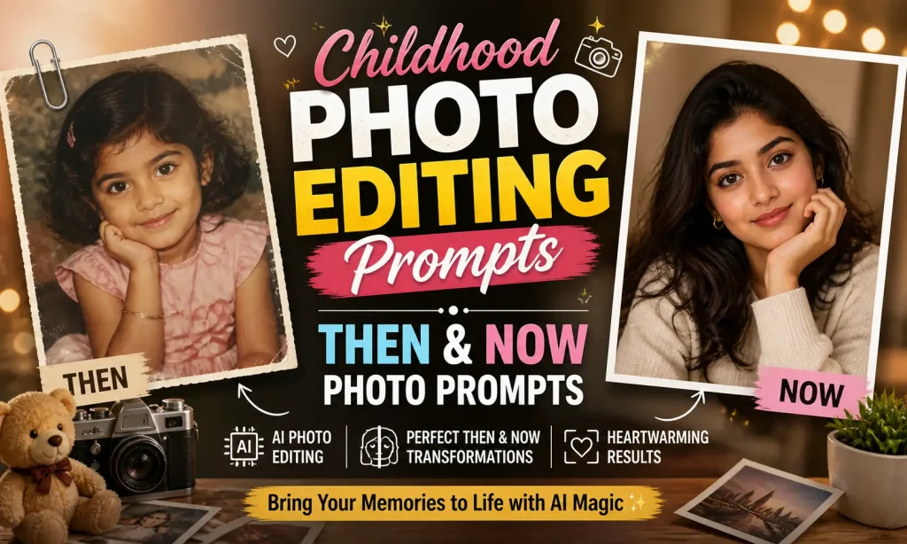 Childhood Photo Editing Prompts