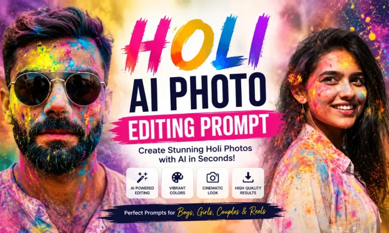 Holi AI Photo Editing Prompt