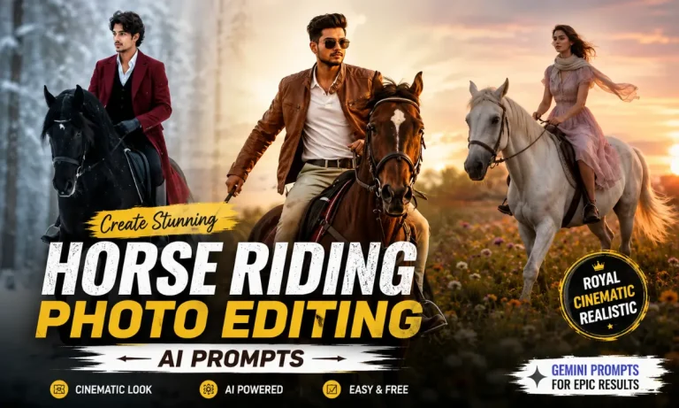 Horse Riding AI Photo Editing Prompts