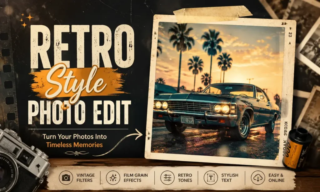 Retro Style Photo Edit