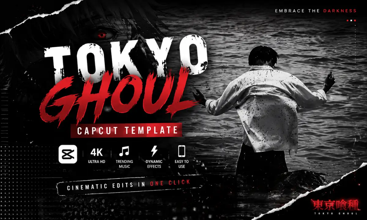 Tokyo Ghoul CapCut Template