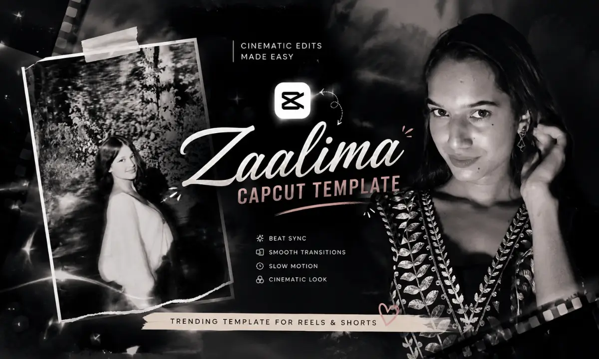 Zaalima Capcut Template