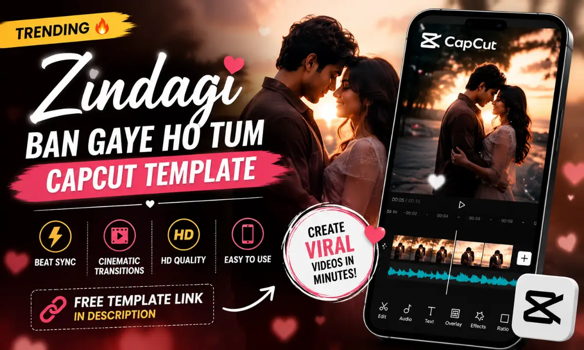 Zindagi Ban Gaye Ho Tum CapCut Template