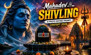 Mahadev Shivling AI Photo Editing Prompt