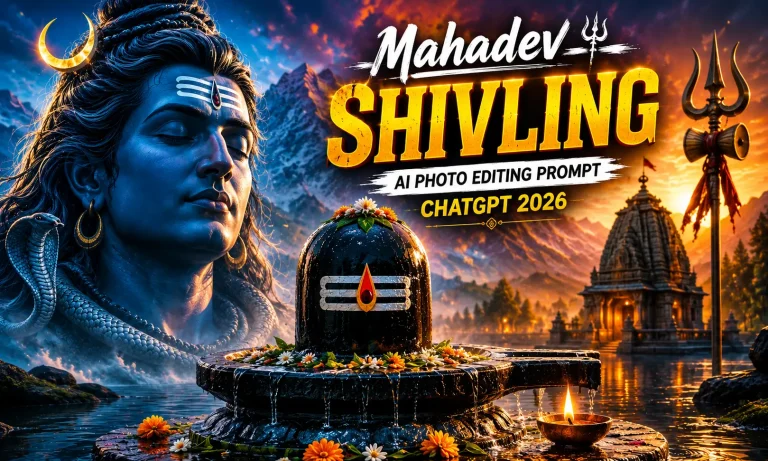 Mahadev Shivling AI Photo Editing Prompt